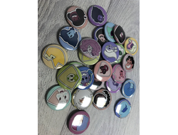 Набор значков Вселенная Стивена №14