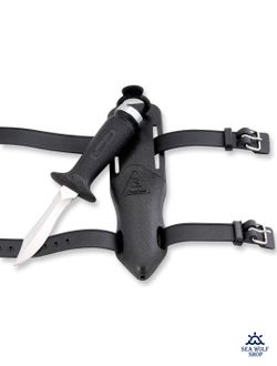 Нож подводный CRESSI KILLER 18см для дайвинга