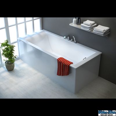 Astra-Form ванна Нейт Solid Surface 170/80 см белая матовая