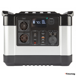 Портативная автономная электростанция ELTRECO 1000 Вт Li-On 1110 Вт*ч 300000 mAh (ENF-G1000)