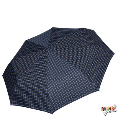 5-MCH Зонт муж. Fabretti, облегченный суперавтомат, 3 сложения, клетка