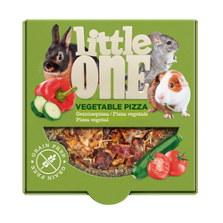 Little One для грызунов и кроликов Пицца с овощами, 55 г