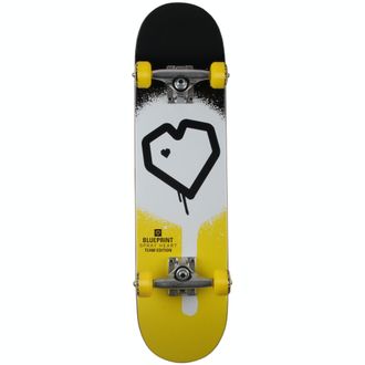 Купить скейтборд Blueprint Spray Heart (жёлтый) в Иркутске