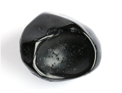 Тектит "Индошинит", галтовка, Китай (27*24*19 мм, 11 г) №16599