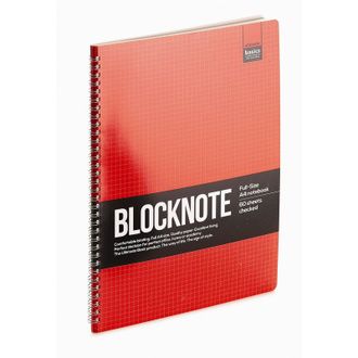 Блокнот гребень, А4, 60л, клетка, Ultimate Basics active book 3-60-483