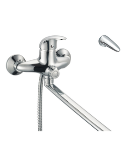 Смеситель на ванну ZERIX NHK 270 однорычажный с шлангом и лейкой