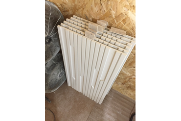 Панели "Рваный паралайн" в сушке