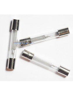 ПРЕДОХРАНИТЕЛЬ СВЧ 5 KV 0.8A 6X40 mm.