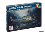 0849. Вертолет UH - 1D Iroquois (1/48 27см)