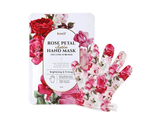 Koelf Rose Petal Satin Hand Mask Маска-перчатки для рук с экстрактом розы 16г 1пара