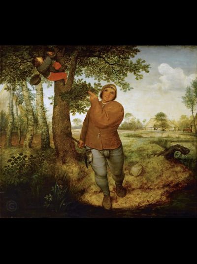 Картина обогреватель, репродукция Питера Брейгеля Разоритель гнёзд