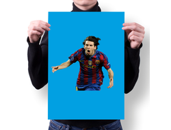 Плакат Лионель Месси, Lionel Messi №22