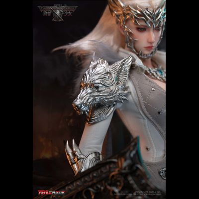 ПРЕДЗАКАЗ - Белая воительница Алина - Коллекционная фигурка 1/6 The Girl Under Wolf's Ward Silver Alina (PL2026-236A) - TBLeague ?ЦЕНА: 28200 РУБ.?