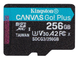 КАРТА ПАМЯТИ KINGSTON 256 ГБ SDCG3, UHS-I U3, CLASS 10 - надёжная, проверенная временем