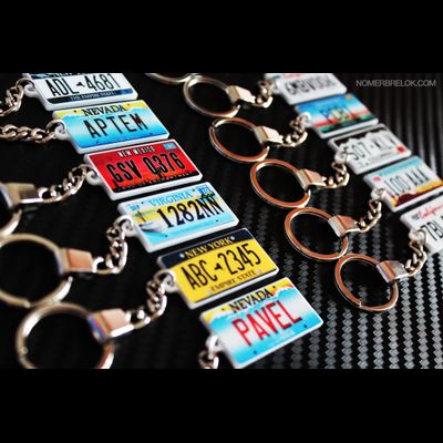 Заготовка акриловая «НОМЕР США», белая