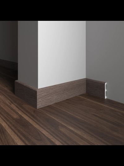 Напольный плинтус Decor-Dizayn 706-81SH, влагостойкий, ударопрочный, 2,4 метра