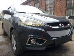 Защита радиатора Hyundai IX35 2010- chrome