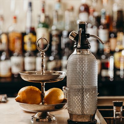 Сифон для газирования воды/содовой 1л, нержавеющая сталь/пластик