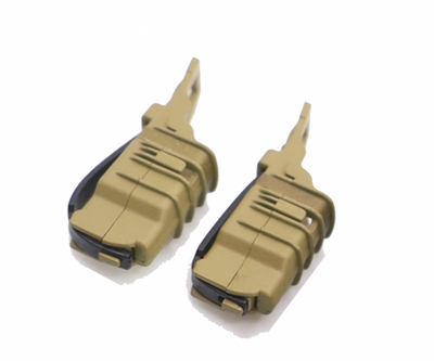 Пистолет Glock c кобурой и пластиковыми подсумками под магазины 1/6 (26050S) - Easy&Simple