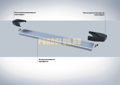 Пороги Start для GAC GS8 2019-2021