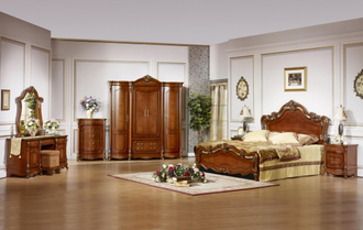 Кровать МИК Мебель Виктория 3136 MK-3004-BR (200х210)