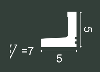 Карниз C361 Stripe - 5*5*200см