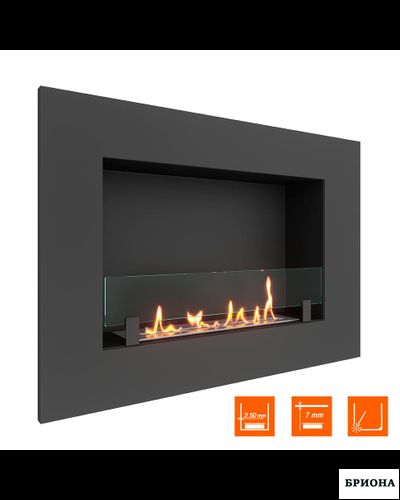 Биокамин в нишу  GRAND 900 с защитным стеклом