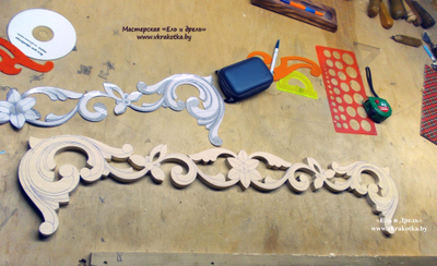 Вырезание лобзиком пропильной резьбы, домовая резьба