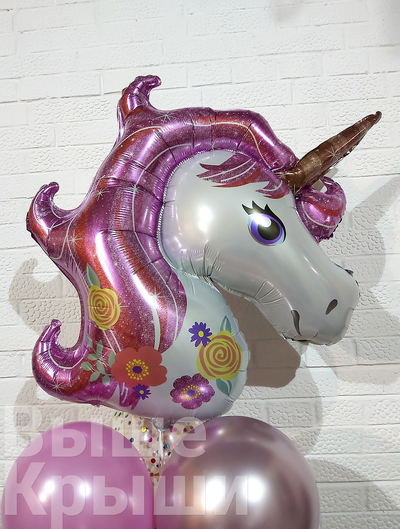 Цветочный единорог