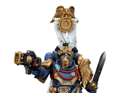 Претор Ультрамарин с силовым мечом (Warhammer Horus Heresy) - КОЛЛЕКЦИОННАЯ ФИГУРКА 1/18  Ultramarines Legion Praetor with Power Sword and Volkite Serpenta (JT00126) - JOYTOY