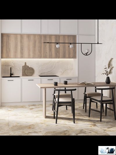 Керамогранит Staro Silk Nestle Beige 60х60 см матовый цвет желтый оникс