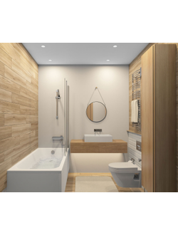 Точечный встраиваемый влагозащищенный светильник Denkirs DK3103-WH