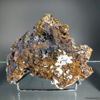 Халцедон почки, опал, на яшмовидной породе. Россия. 200*165*80мм