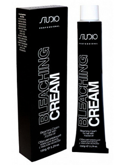 KAPOUS Studio Обесцвечивающий крем для волос с маслом жожоба