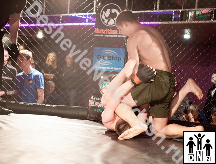 Октагон. турнир Grad-5. Бои без правил Восьмиугольник 37