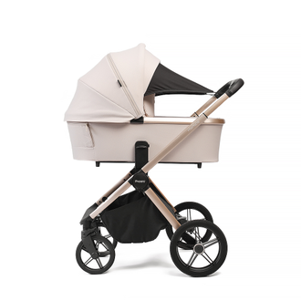 Коляска 2в1 Peppy Monaco 2025 Beige GP, рама беж