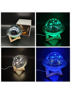 Увлажнитель + Ночник (Планета ) 13см. ОПТОМ