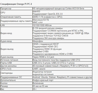 Orange Pi PC 2