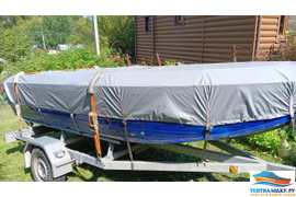 Тент на лодку Trident 450 (no console) без кринолинов