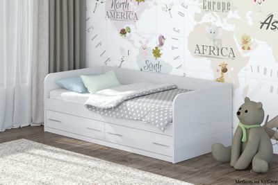 Сказка кровать 0,9м Анкор светлый