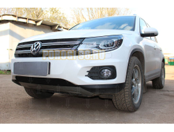 Защита радиатора Volkswagen Tiguan Track&Field 2012-2016 black