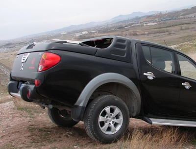 Крышка кузова с релингами