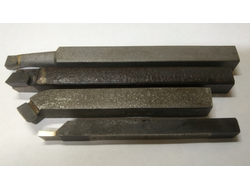 Резцы токарные по металлу 8х8 мм с напайками из твердого сплава и из быстрорежущей стали
