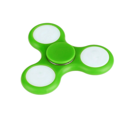 Спиннер "LED Green" - с подсветкой