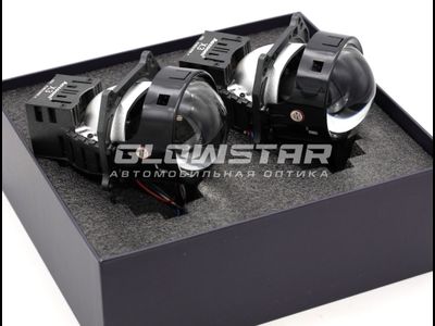 Билед модули Aozoom X3 2024 3.0 дюйма, 2 чипа, 5500K, 12V, 70W/79W, крепление 3R (комплект, 2шт)