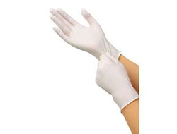 ПЕРЧАТКИ НИТРИЛОВЫЕ БЕЛЫЕ 100ШТ / M  ----MANUSI DIN NITRIL 100b/ M