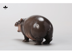 Бегемотик Му Денг - Коллекционная фигурка 1/6 Baby Hippo Figurine (JXK256) - JXK