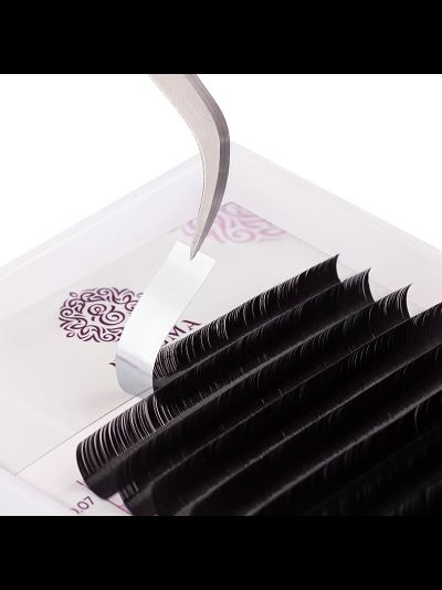 Ресницы чёрные ENIGMA LIGHT - Одна длина (16 линий)
