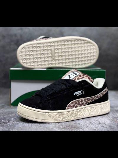 Кроссовки Puma Suede XL Black Animals Leopard