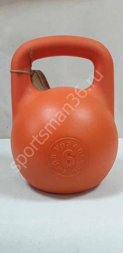 Гиря Титан 6 кг пластиковая